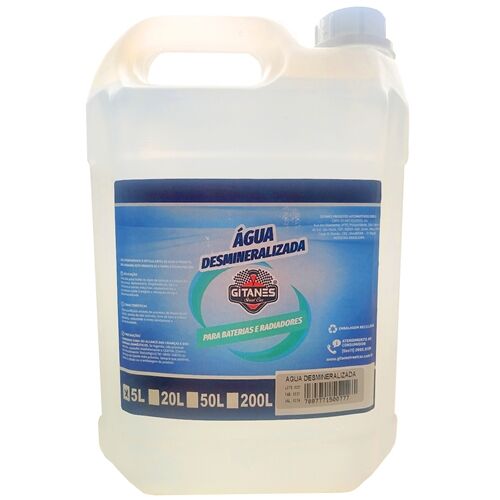 Água Desmineralizada Gitanes